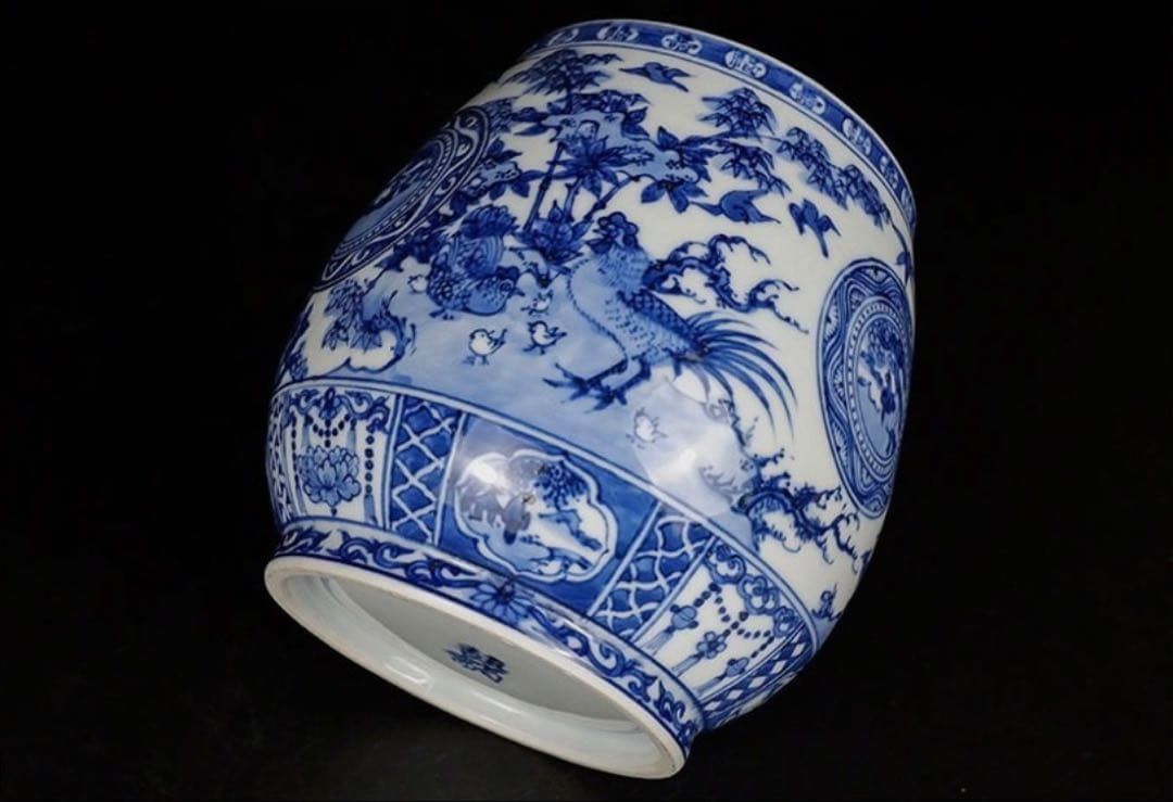 宮川香齋　真葛　祥瑞写水指　共箱　淡々斎書付　京都　茶道具　真作保証