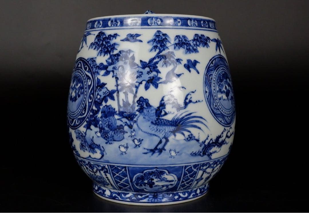 宮川香齋　真葛　祥瑞写水指　共箱　淡々斎書付　京都　茶道具　真作保証