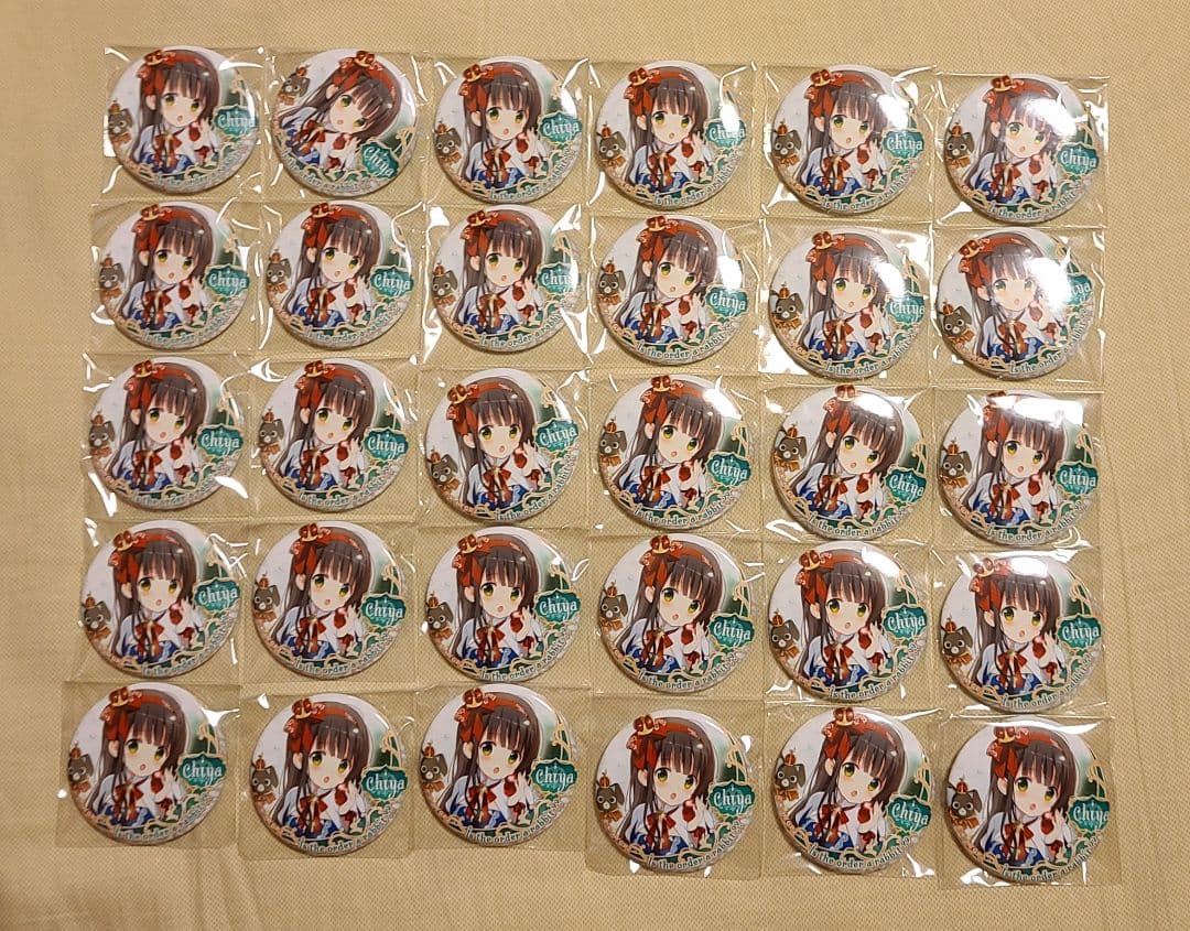 ご注文はうさぎですか? ごちうさ 千夜 缶バッジ 30個セット 童話