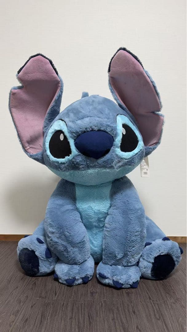 ディズニー　コストコ　大きいスティッチぬいぐるみ
