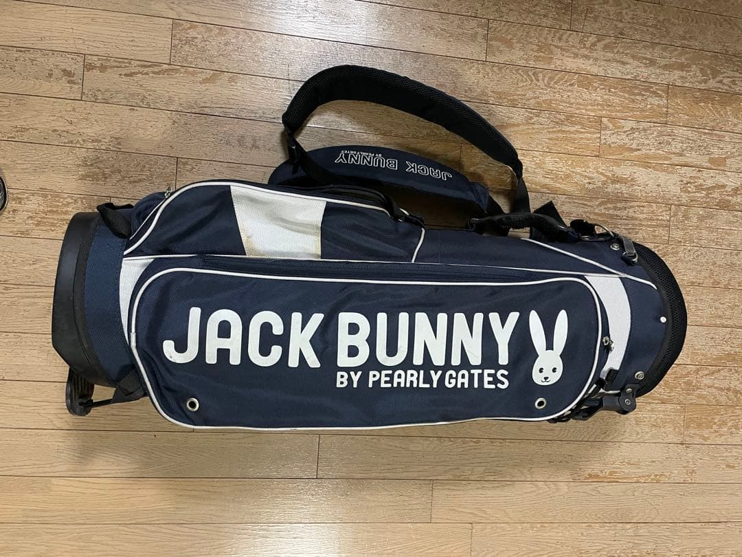 JACK BUNNY キャディバッグ ネイビー