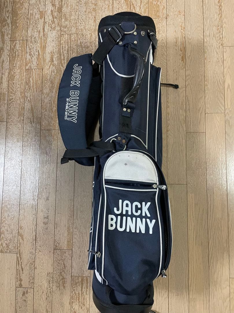 JACK BUNNY キャディバッグ ネイビー