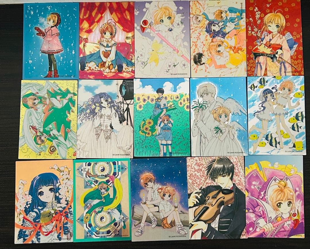 あ*き様 カードキャプターさくら トレーディングカード トレカ 当時モノ 86枚