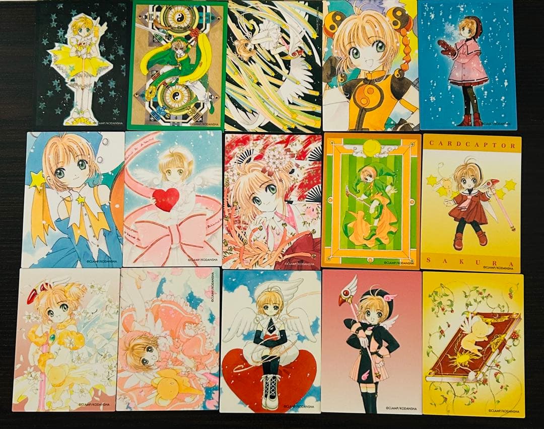 あ*き様 カードキャプターさくら トレーディングカード トレカ 当時モノ 86枚