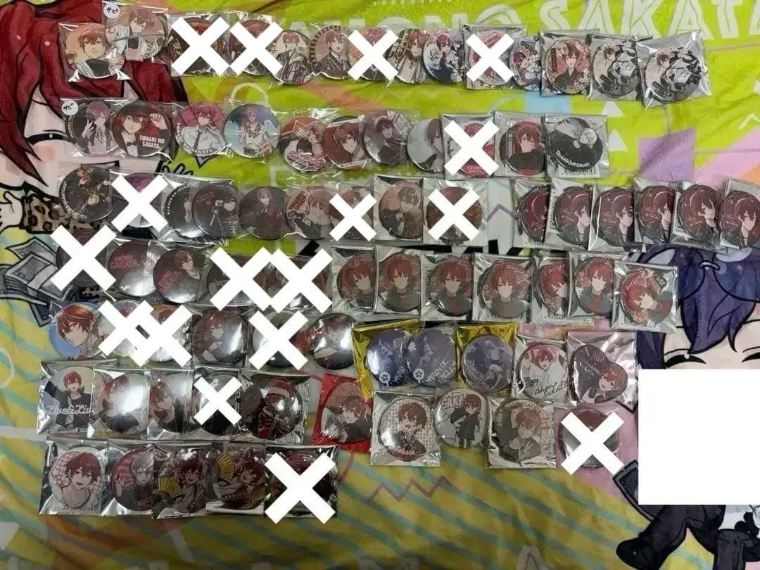 浦島坂田船 グッズ 缶バッジ まとめ売り