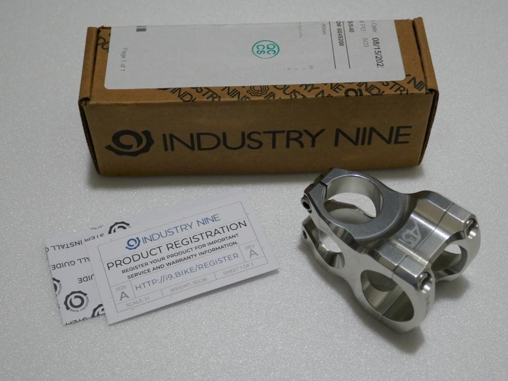 インダストリーナイン ステム A318 シルバー INDUSTRY NINE