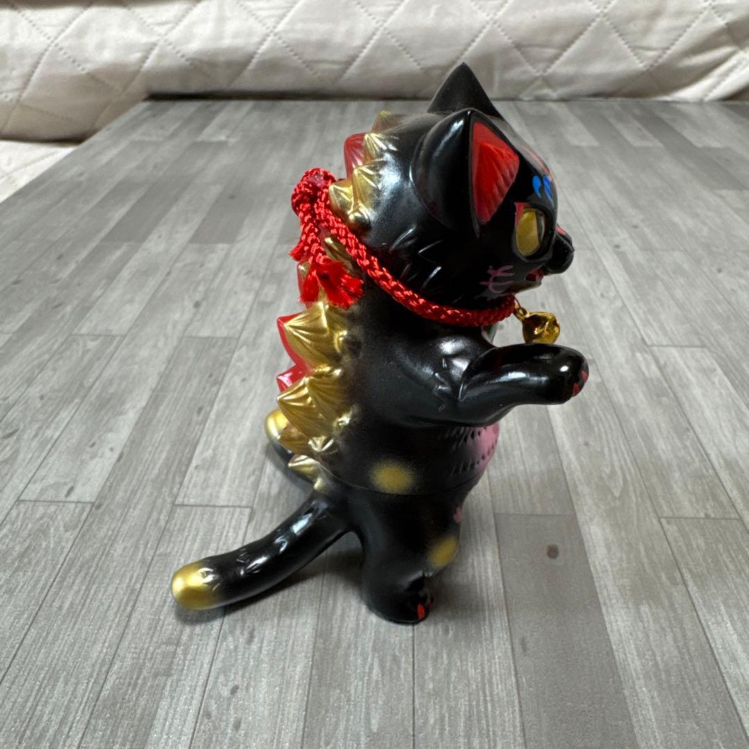 小夏屋　ネゴラ　黒招き猫　ソフビ