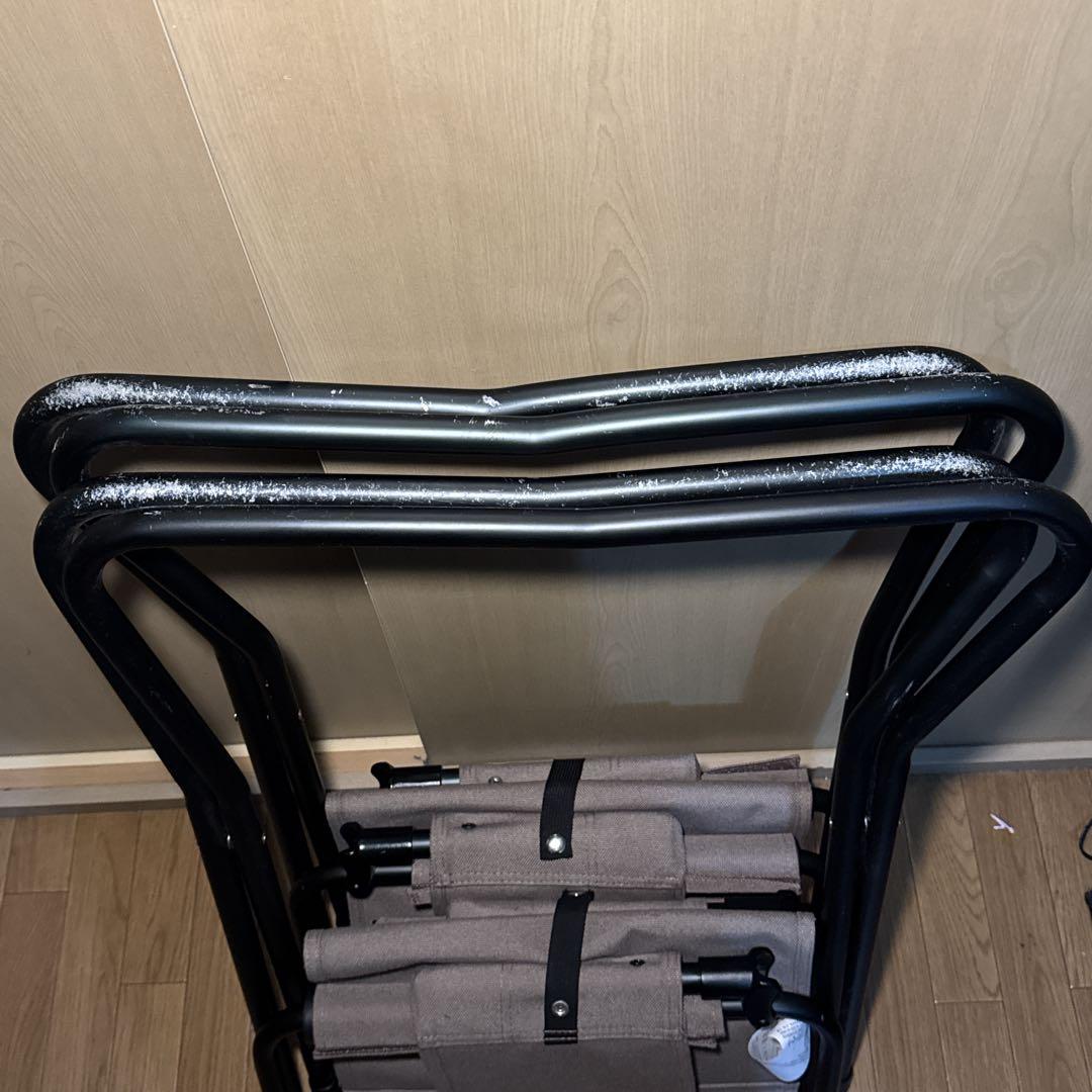  Peak FDチェアワイド グレー LV-077GY 2個 アウトドア