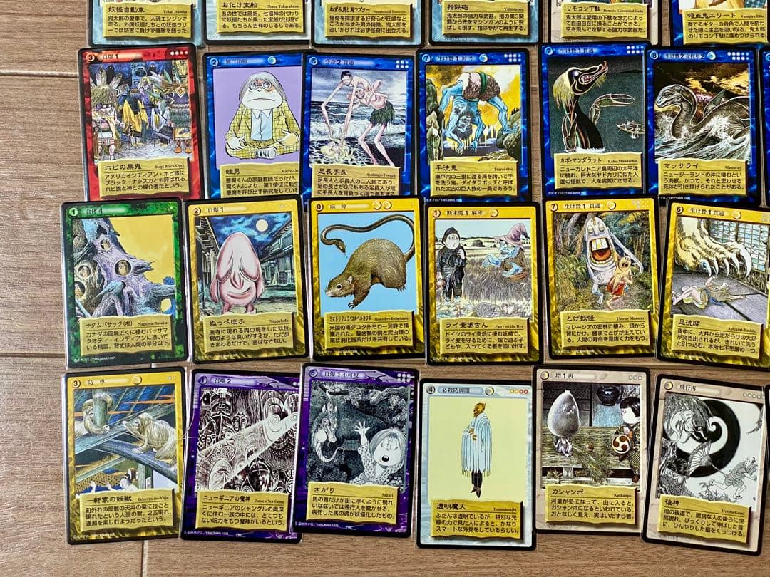 水木しげるの妖怪伝 新・妖怪伝 ゲゲゲの鬼太郎 約600枚セット カード