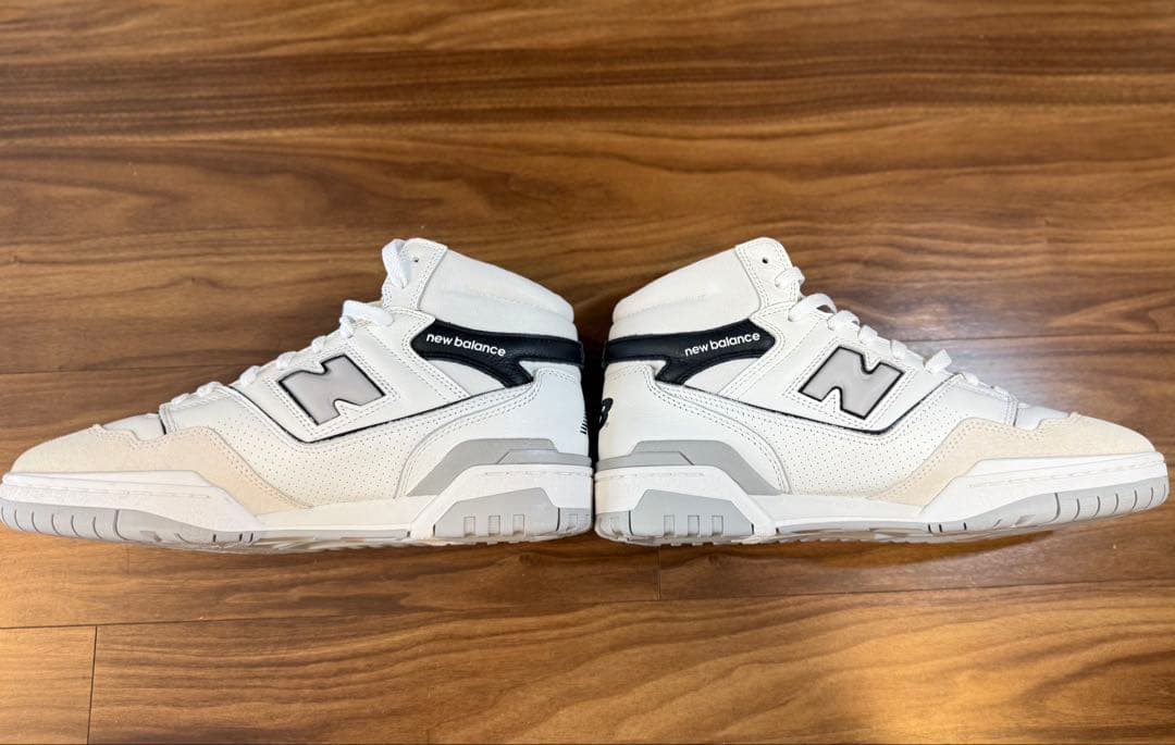 New Balance 650RWH ホワイト バスケットシューズ