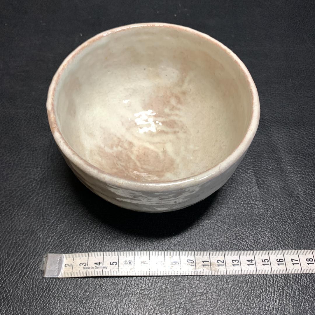 栄泉　萩茶碗　共箱　茶道具　萩焼 本窯　骨董　陶芸