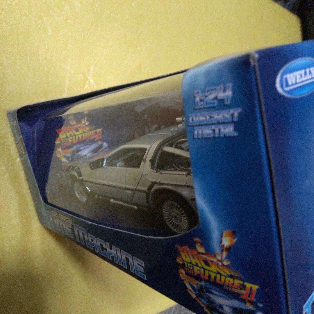 Welly DELOREAN TIME MACHINE ミニカー1/24サイズ