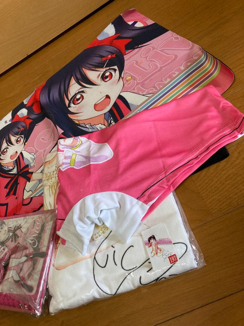 ラブライブ! μ's 矢澤にこ タオル、ランティス祭りカップ、腕章 等々まとめて