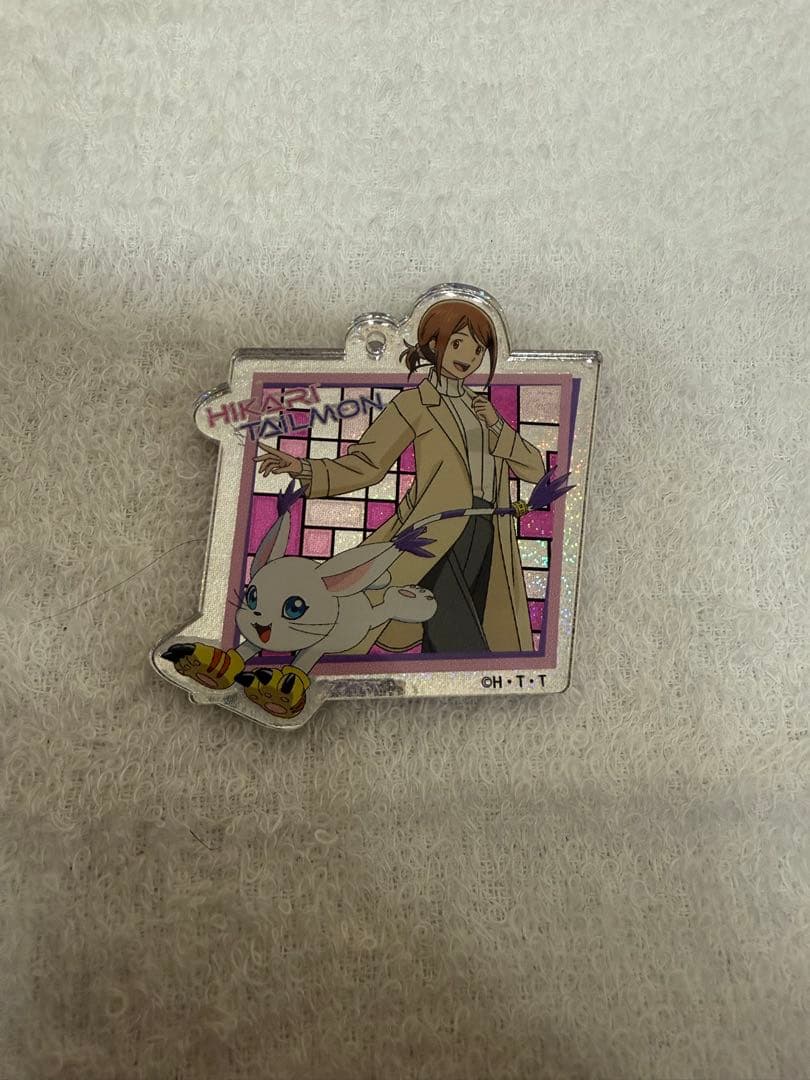 デジモンTHE BEGINNING トレーディンググリッターチャームキーチェーン