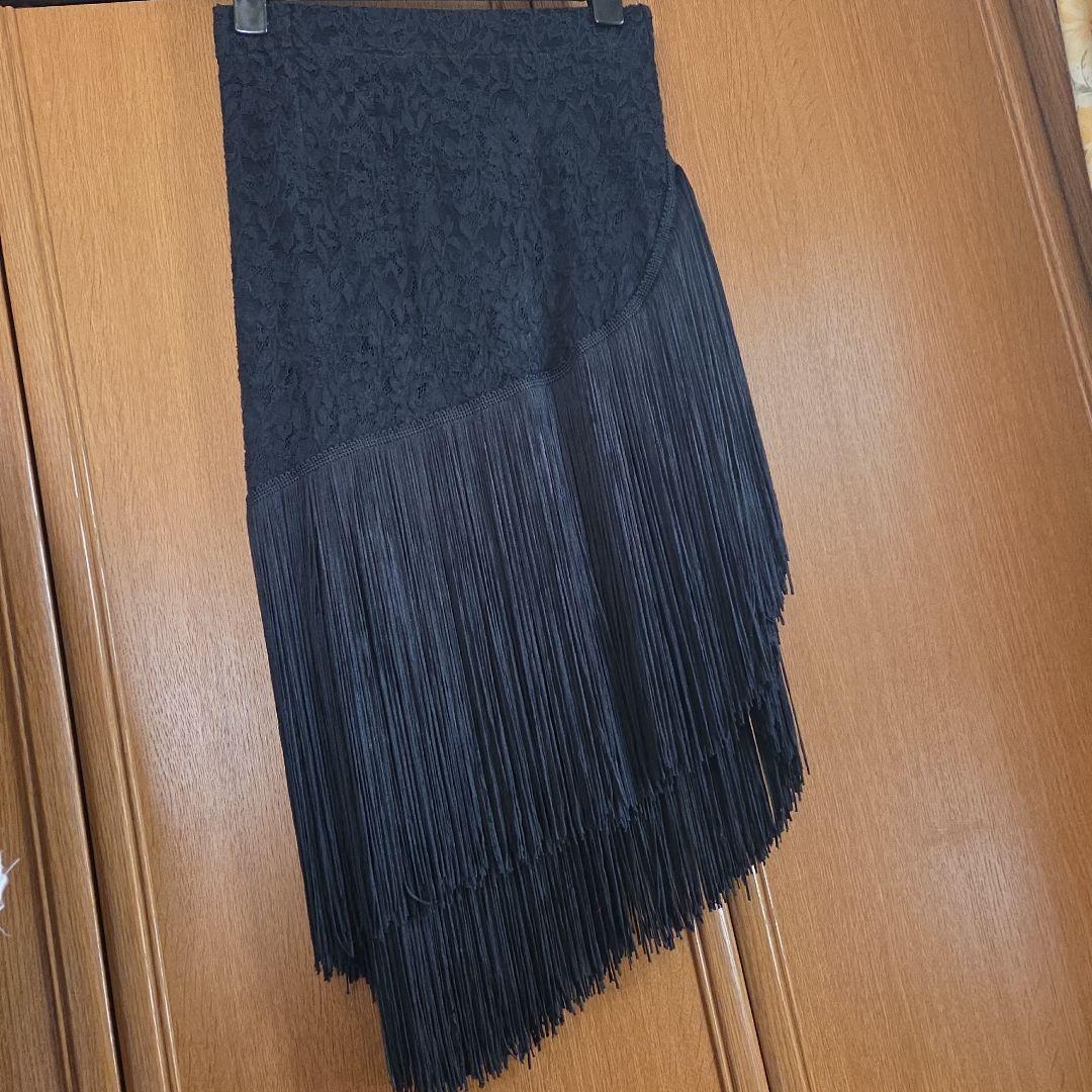 チャコット　ラテンフリンジスカートM