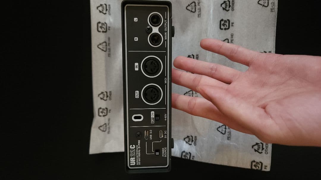 【中古】steinberg UR22C オーディオインターフェース