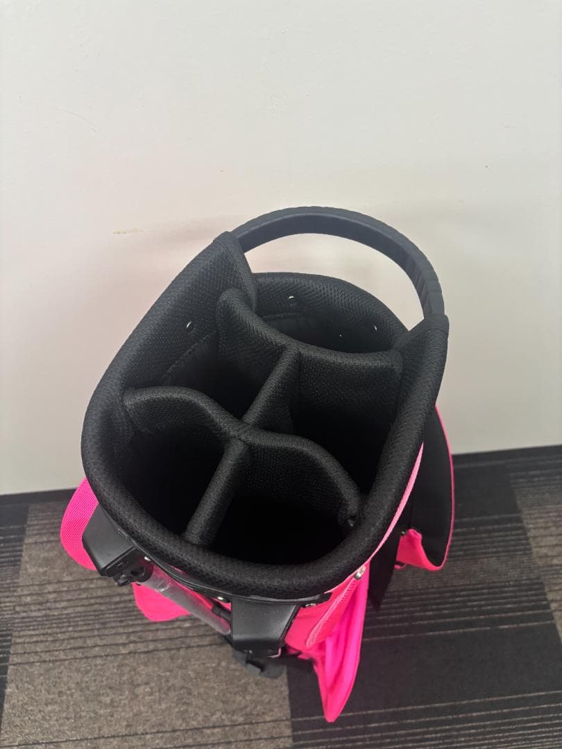OUTDOOR PRODUCTS スタンド式キャディバッグ ピンク