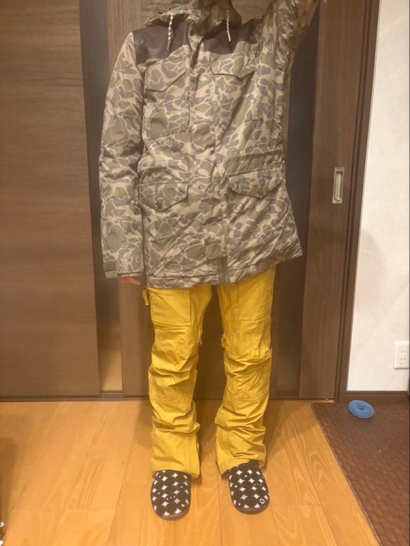 Burton スノーボードウェア S カモフラージュ