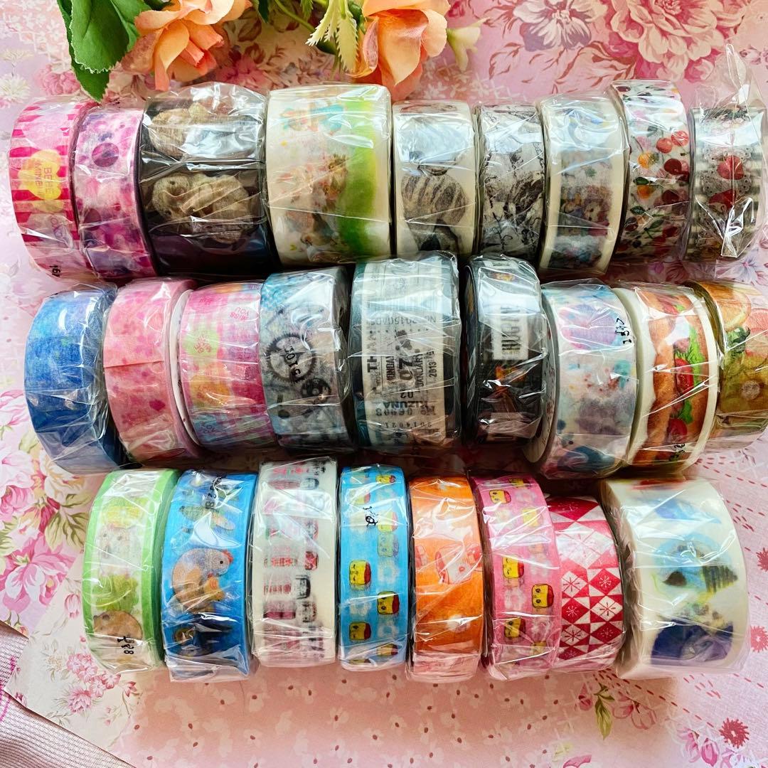 ＊国内マスキングテープ＊26個セットྀི