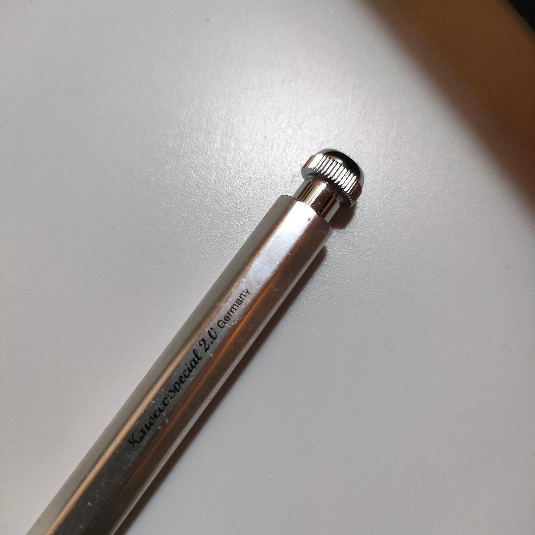 【幻】Kaweco シャイニーシルバー 2.0㍉　カヴェコスペシャル　クリップ付