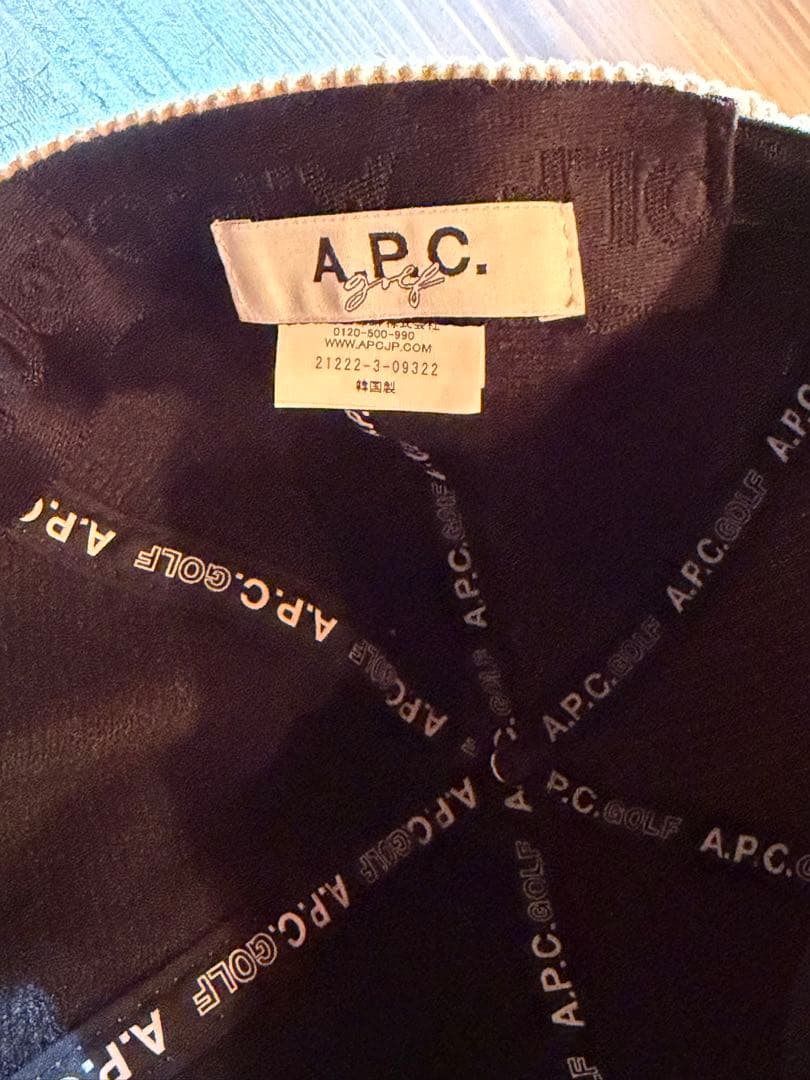 APC golf cap キャップ 帽子　まとめ売り　美品