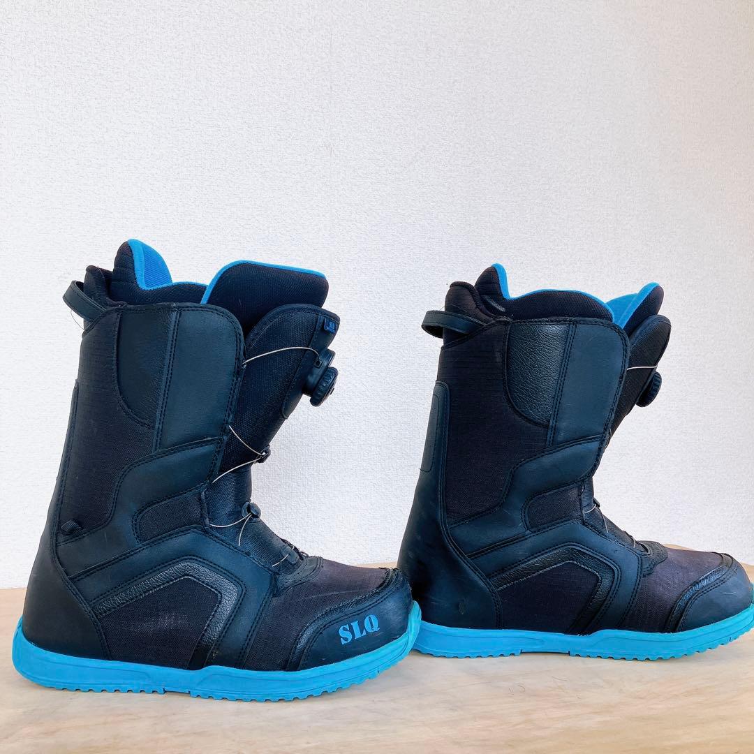 SLQ スノーボードブーツ BOA ダイヤル式 27.0 27.5 メンズ 黒