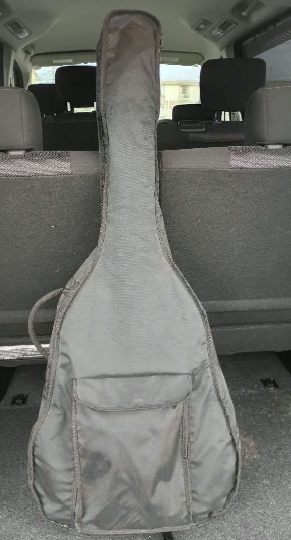 美品　アコースティックギター グリーン/イエロー　クラフトマン　ケース付