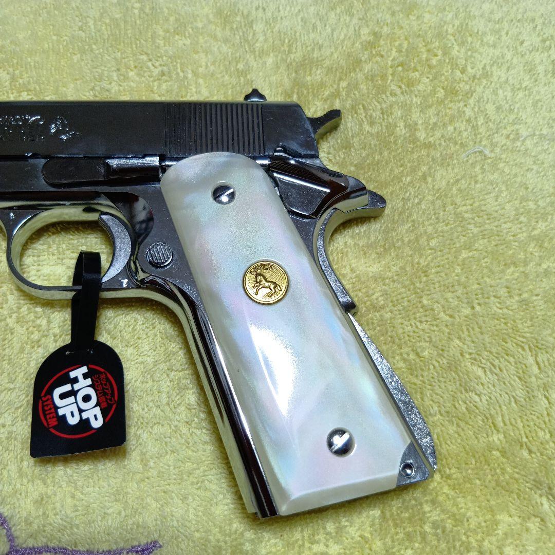 東京マルイエアガン シルバー パール調グリップ最後の一丁