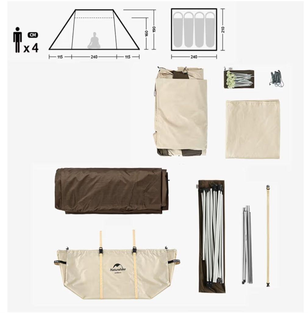 naturehike Village5.0 ネイチャーハイクヴィレッジ テント