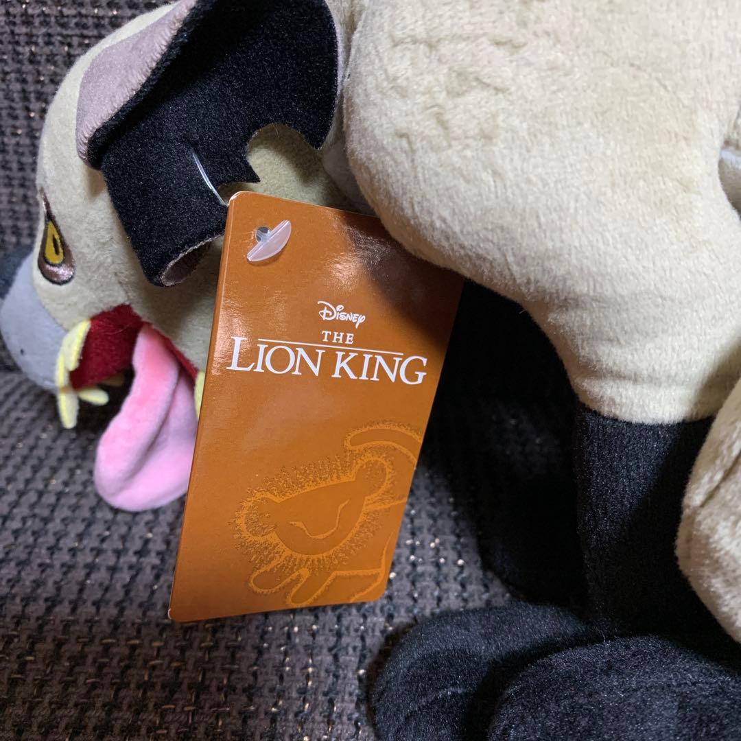 希少 レア ライオンキング ムファサ スカー ハイエナ ザズー ぬいぐるみ 新品