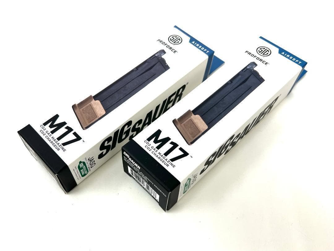 SIG AIR Proforce M17 CO2スペアマガジン FDE2本セット