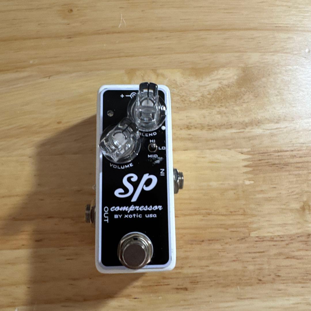 ギター exotic SP compressor