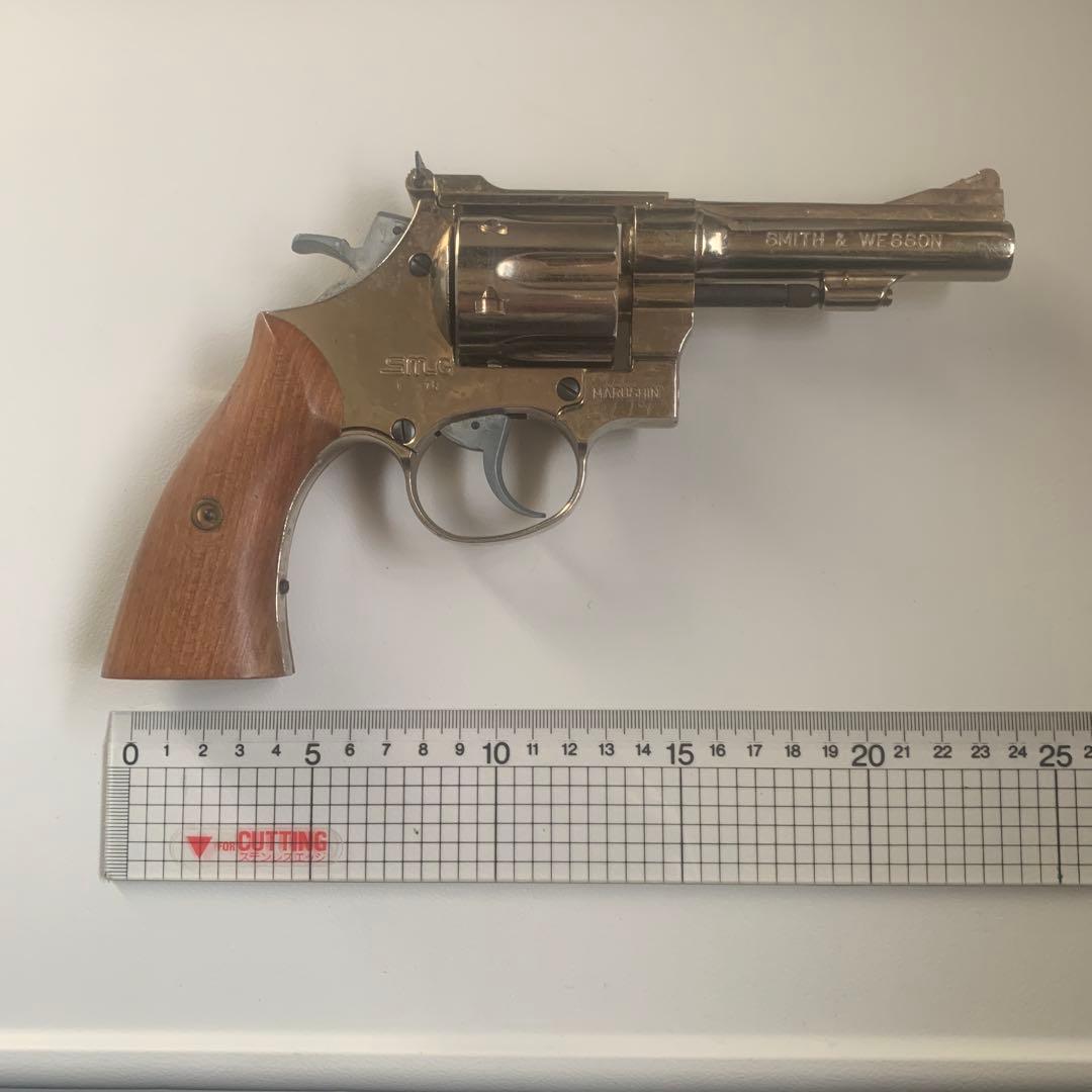 モデルガン　マルシン製SMITH&WESSONリボルバー (金属製)SMG適合品