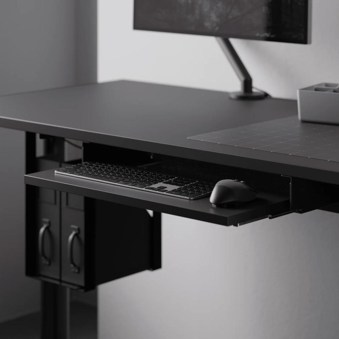 PREDUCTS Keyboard Tray Black 幅60cm オマケ付き