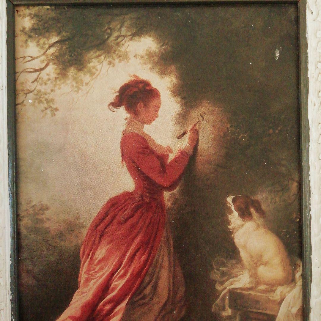 ヴィンテージ　アンティーク　絵画　額絵　②