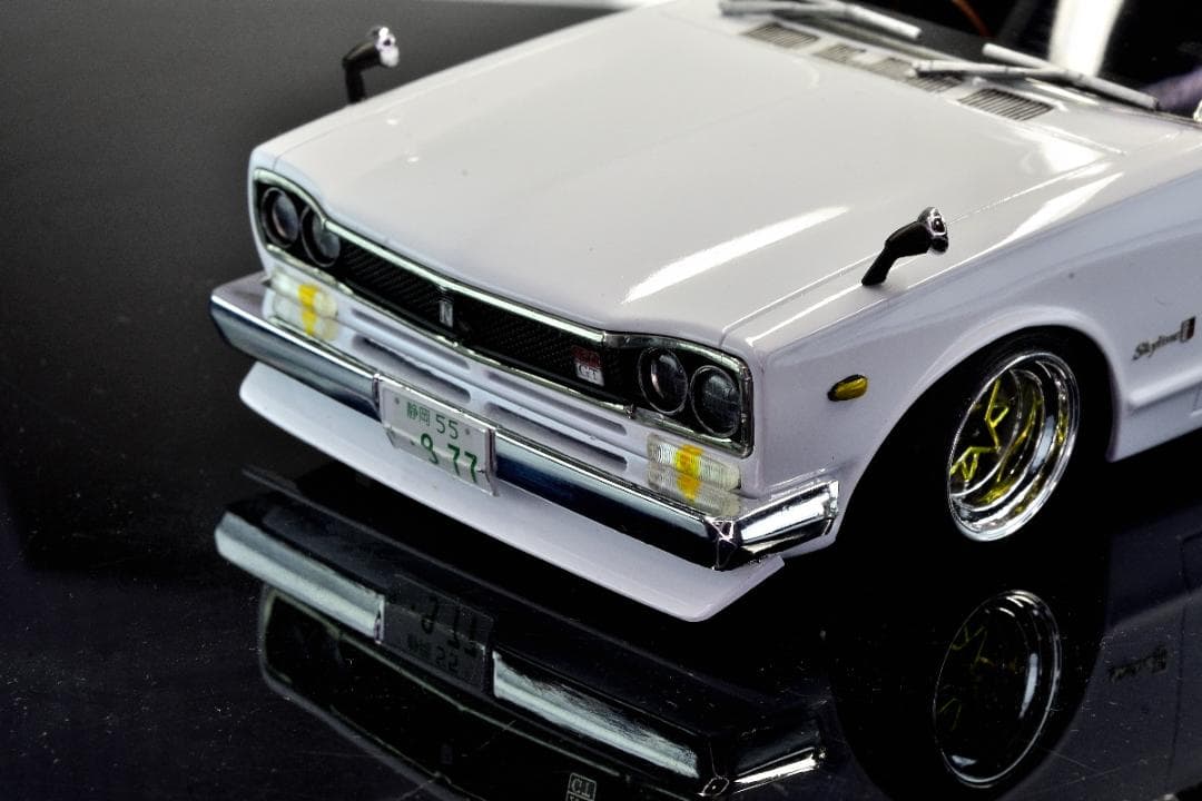 【1/24アオシマ】スカイライン2000GT【ハコスカ】