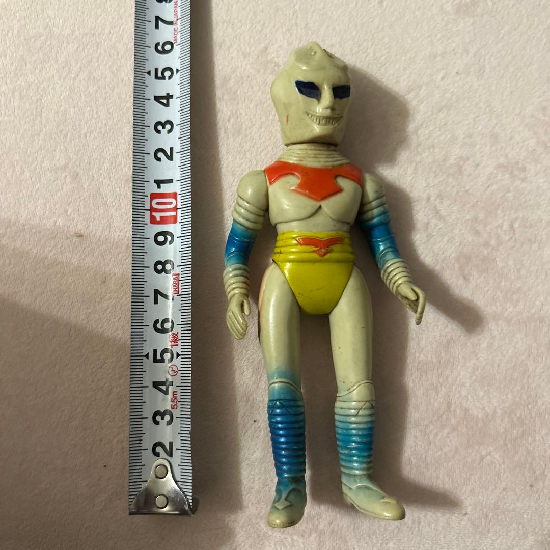 だ*ん様 当時物 ブルマァク ジェットジャガー ソフビ 約16㎝ / ゴジラVS