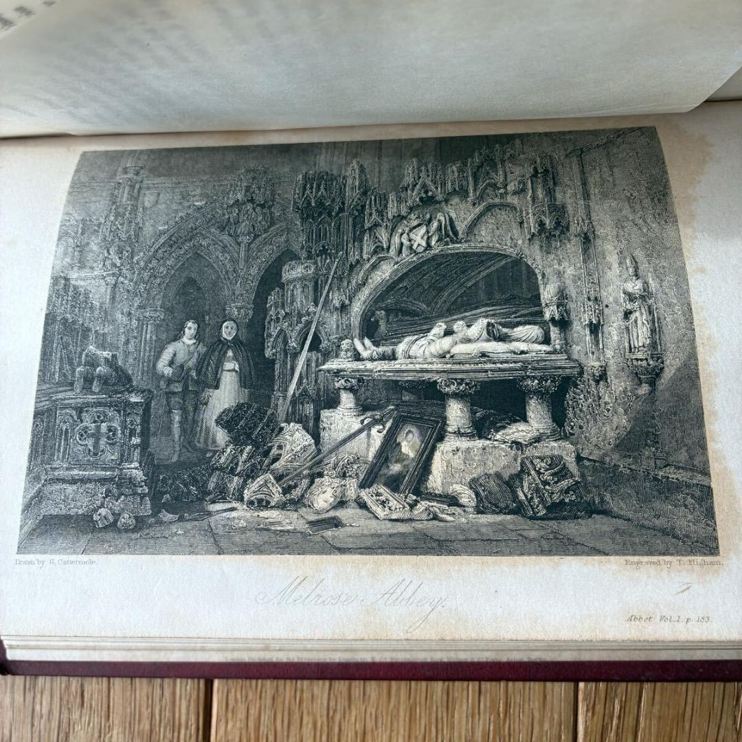 1835年 銅版画21点完品 Scott and Scotland アンティーク