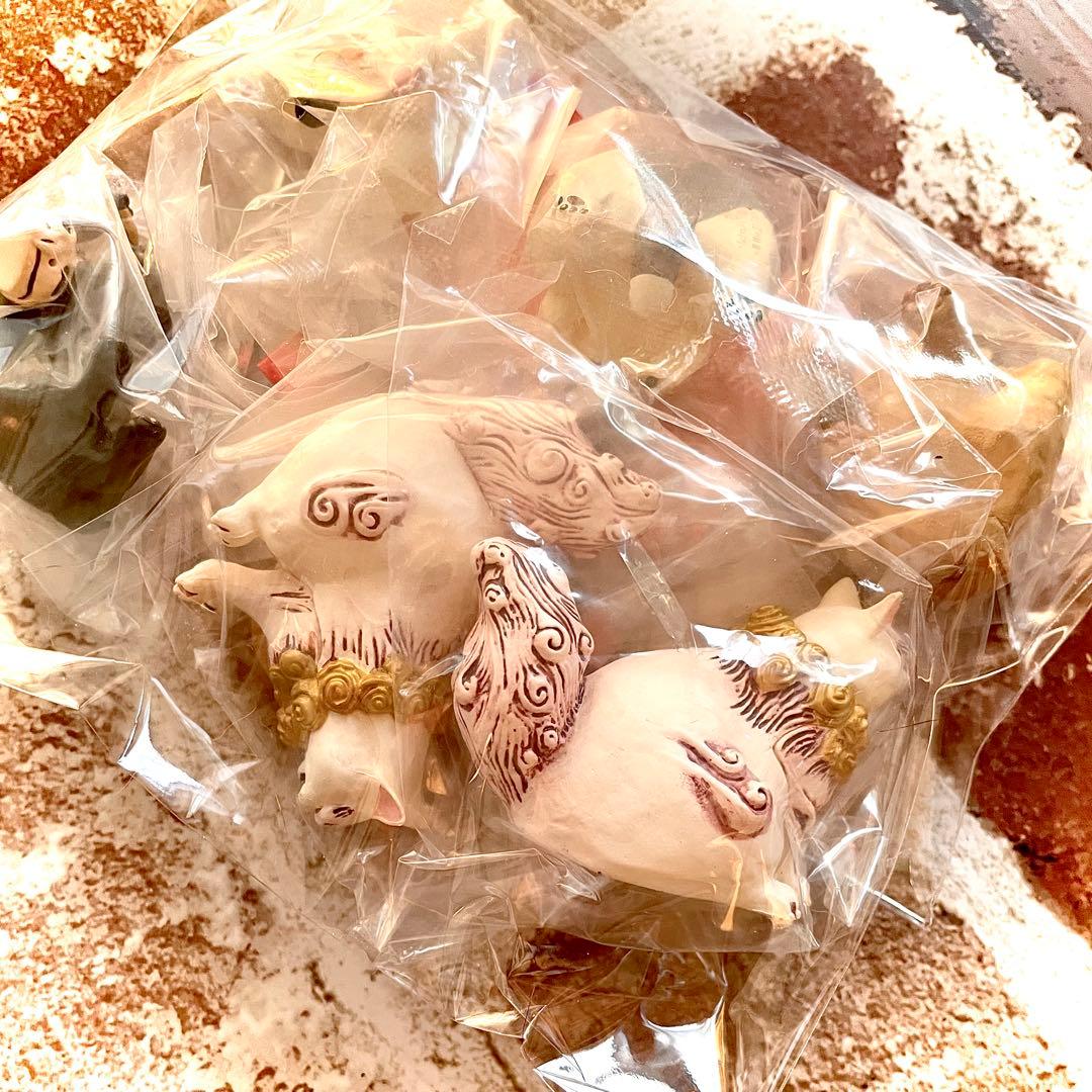 【全6種】ATC 白亜器の猫フィギュアマスコット2 ガチャねこフィギュアシーサー