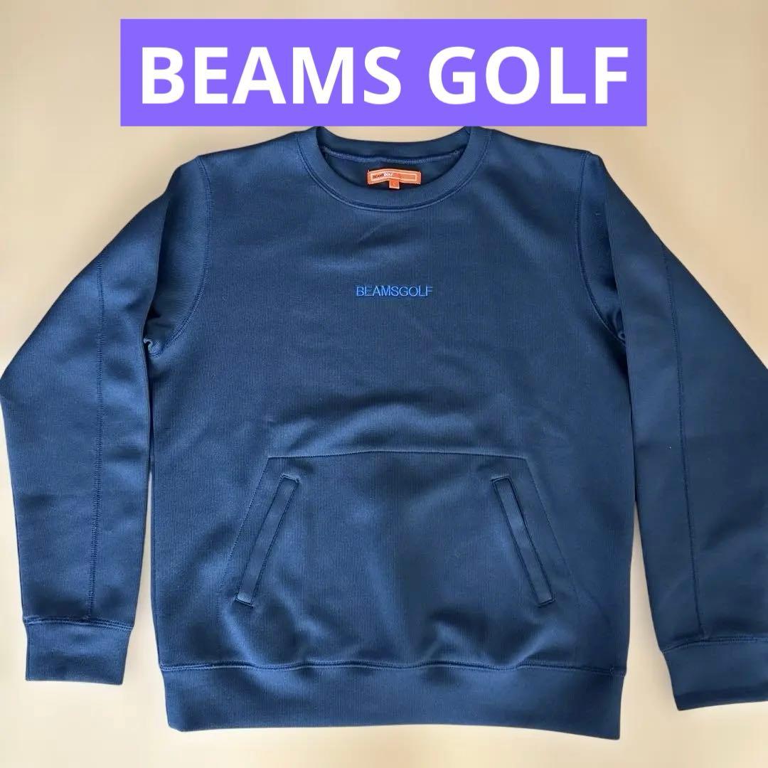 【極美品】ビームスゴルフ　ストレッチ　プルオーバー　スウェット　Ｌサイズ