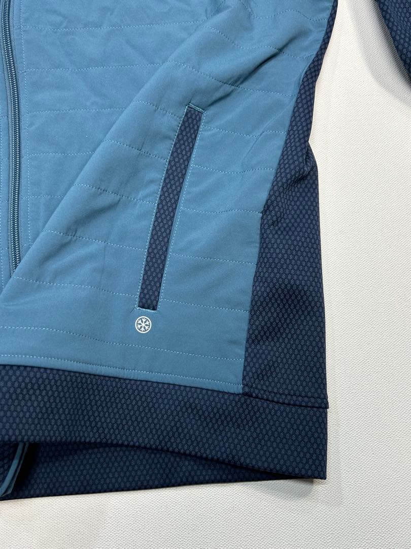 【FJ フットジョイ　ハイブリッド　サーモジャケット　ブルー　L】