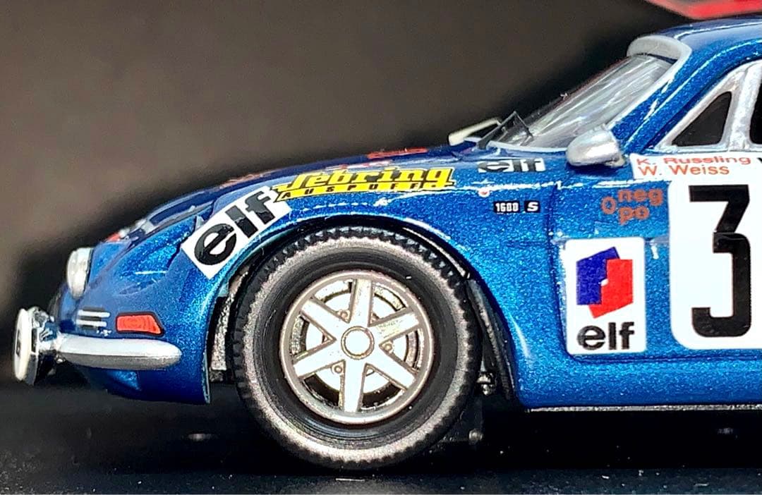 トロフュー アルピーヌ ルノー A110 モンテカルロ 150台限定 WRC