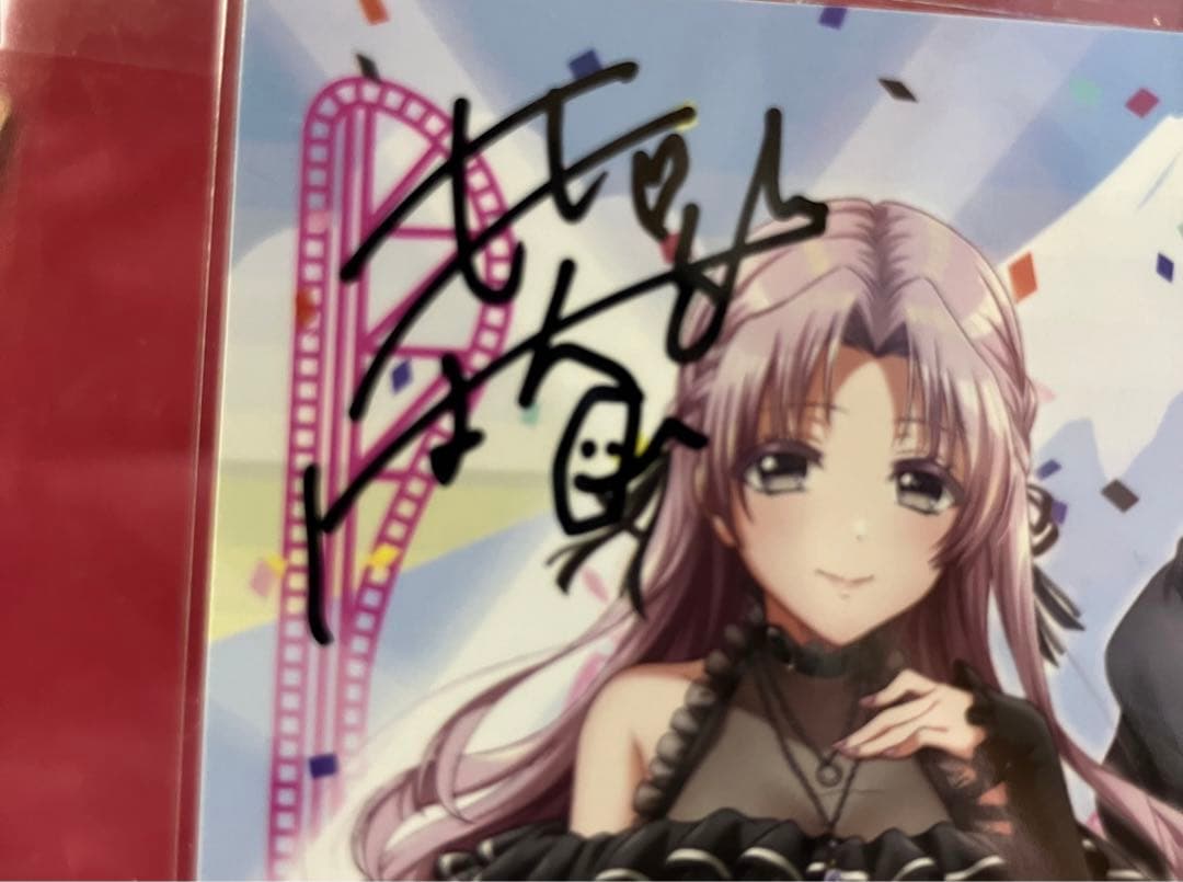 直筆サイン入りブロマイド