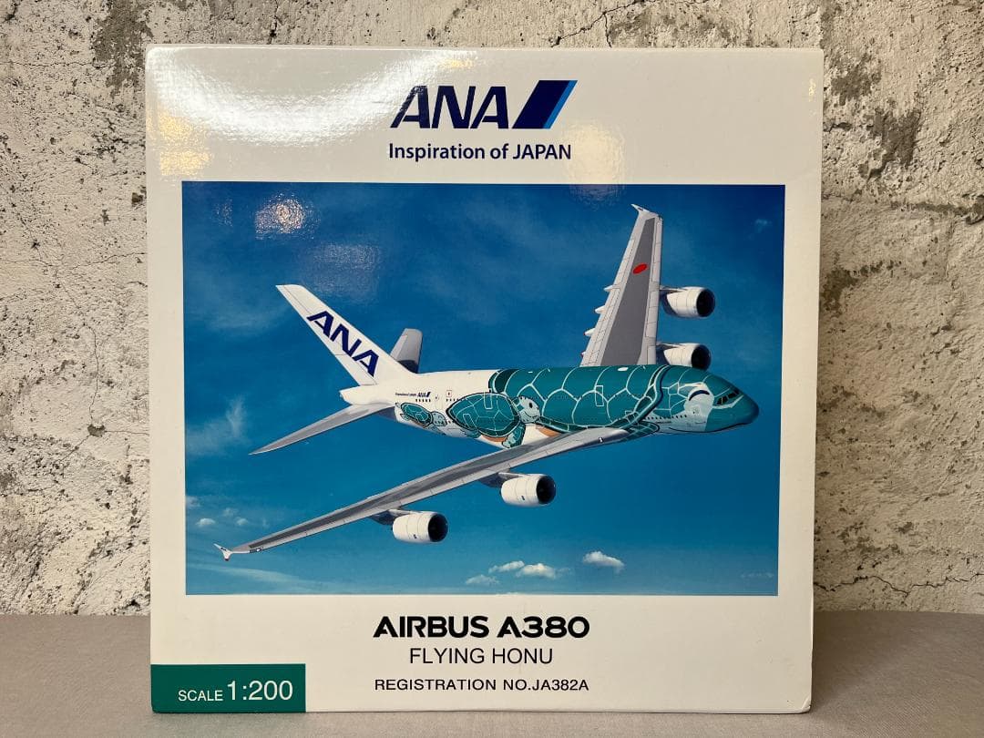 航空機・ヘリコプター ANA AIRBUS A380 FLYING HONU 1:200 JA382A