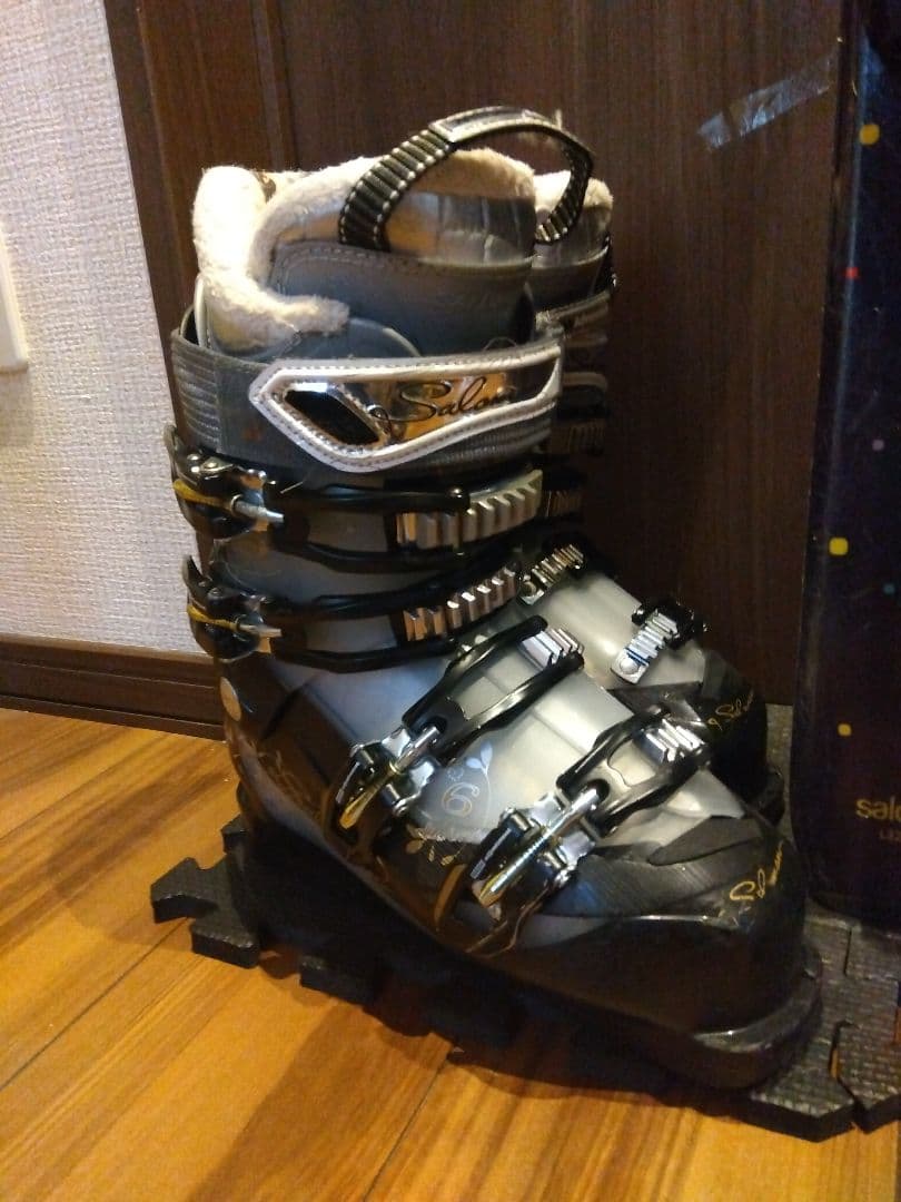 【ハイエンド】SALOMON 学生・レディース スキーセット メンテ・WAX済✔