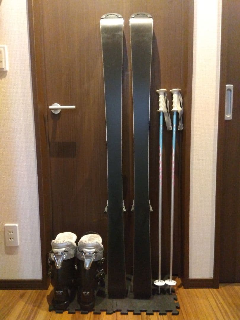 【ハイエンド】SALOMON 学生・レディース スキーセット メンテ・WAX済✔