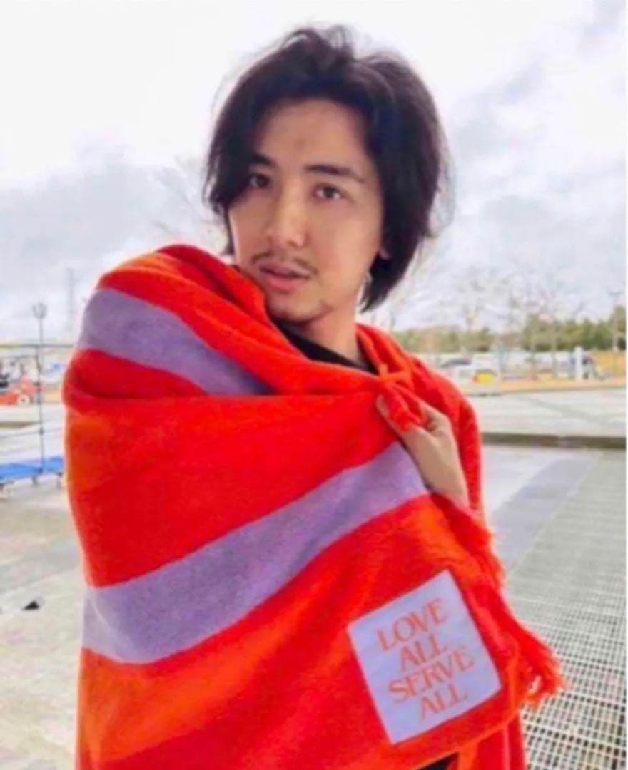 藤井風 LASA トートバッグ パープル バスタオル オレンジ