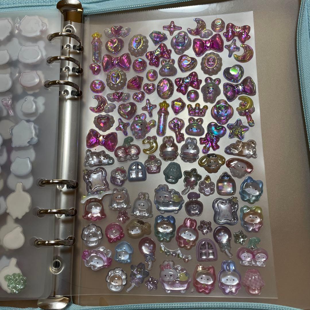 シール帳　完成品　卒業　ボンボンドロップシールなど