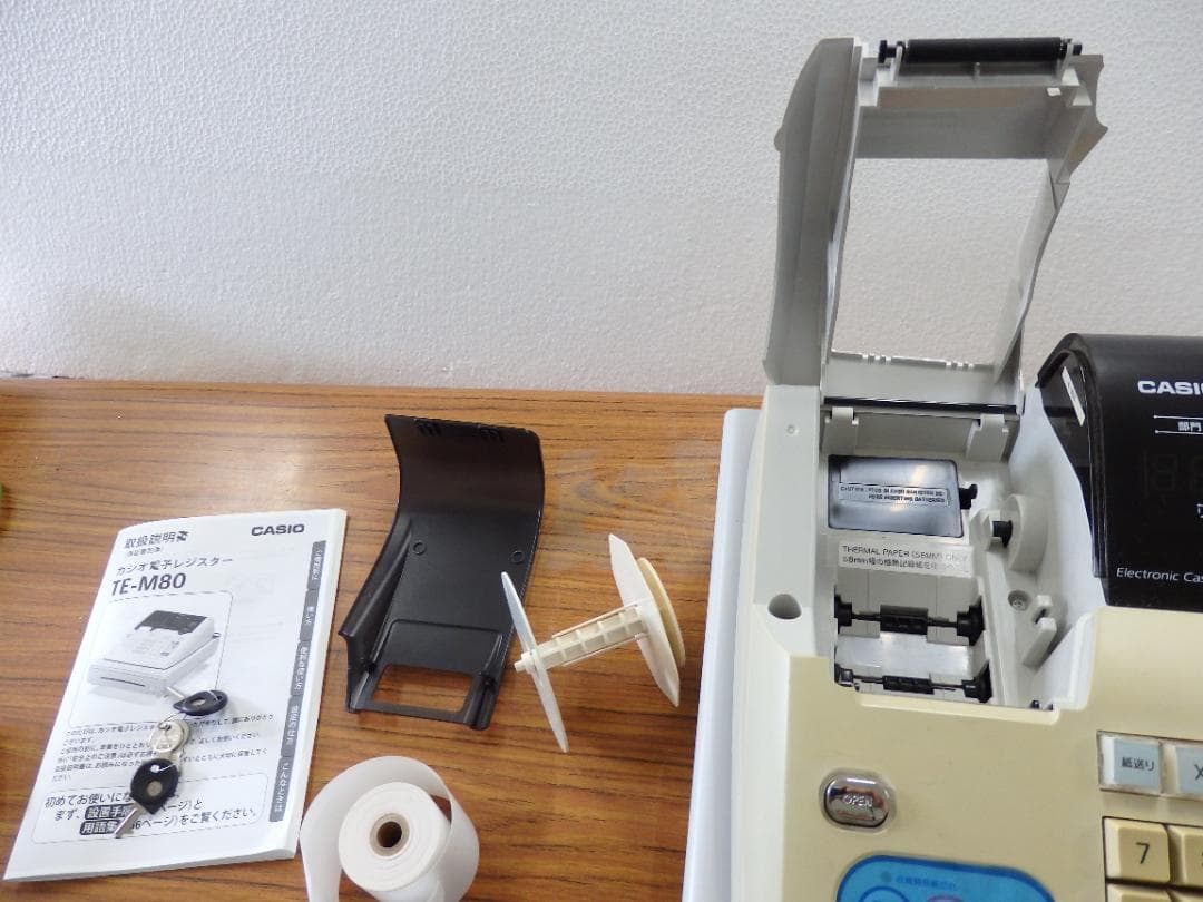 CASIO TE-M80 レジスター 250905