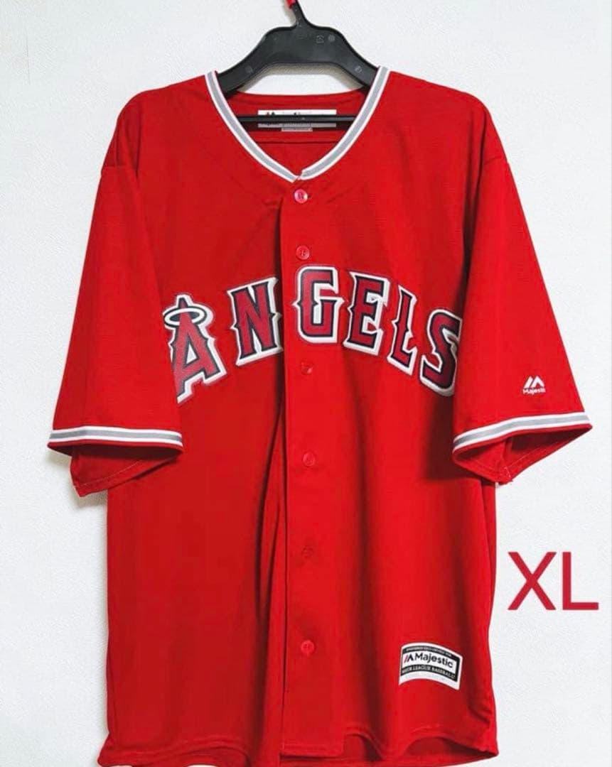 凱旋！大谷翔平！！Majestic ユニフォーム XL エンゼルス